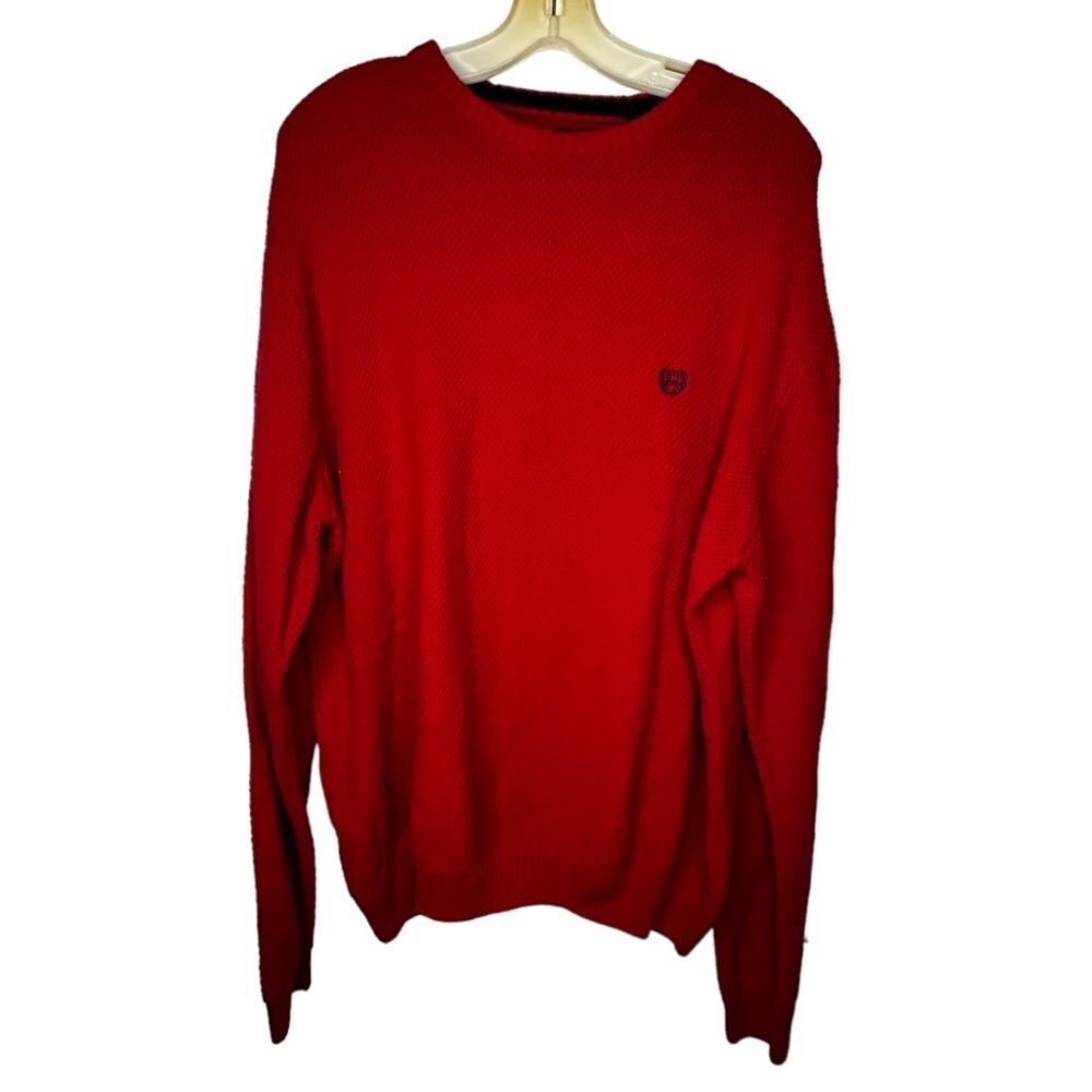 Vintage‎ Chaps Red Cotton Sweater